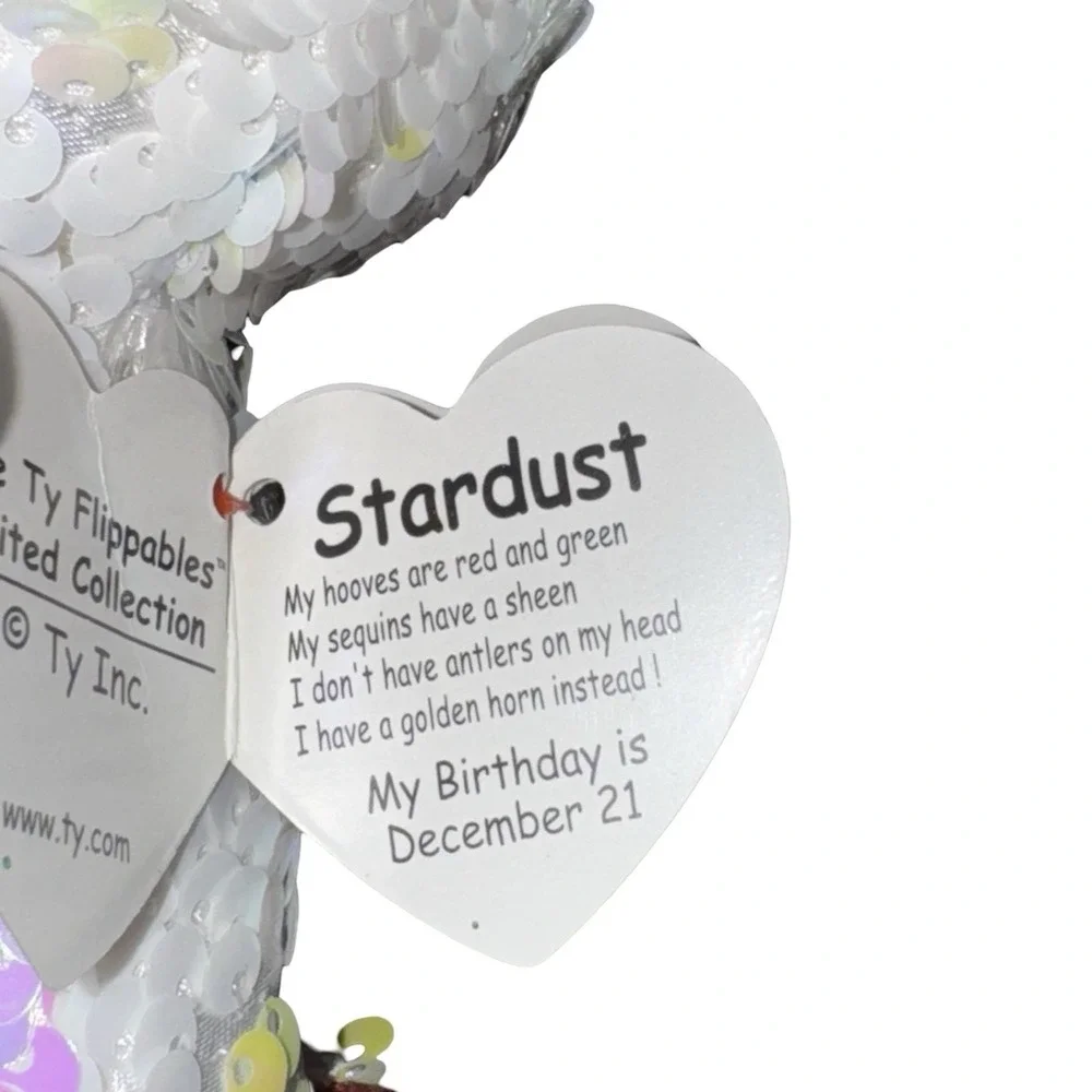 TY Beanie Boos Christmas Lot‎ Stardust 2Mac Stuffed Animal Plush TySilk 7